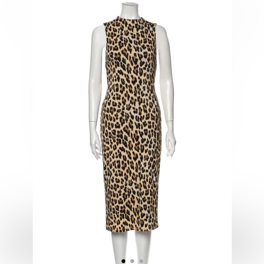 Leopard print dress